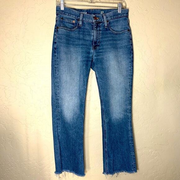 J. CREW Billie Demi boot crop jeans - Picture 1 of 10